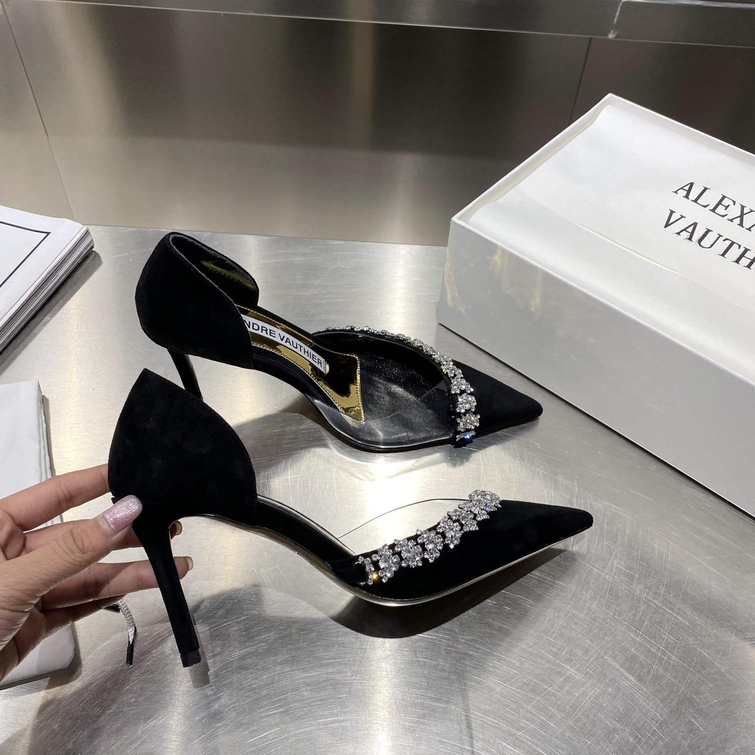 2021 Crystal Sole Water-Drive High Heels by Alexandre Vauthie - 图片 5