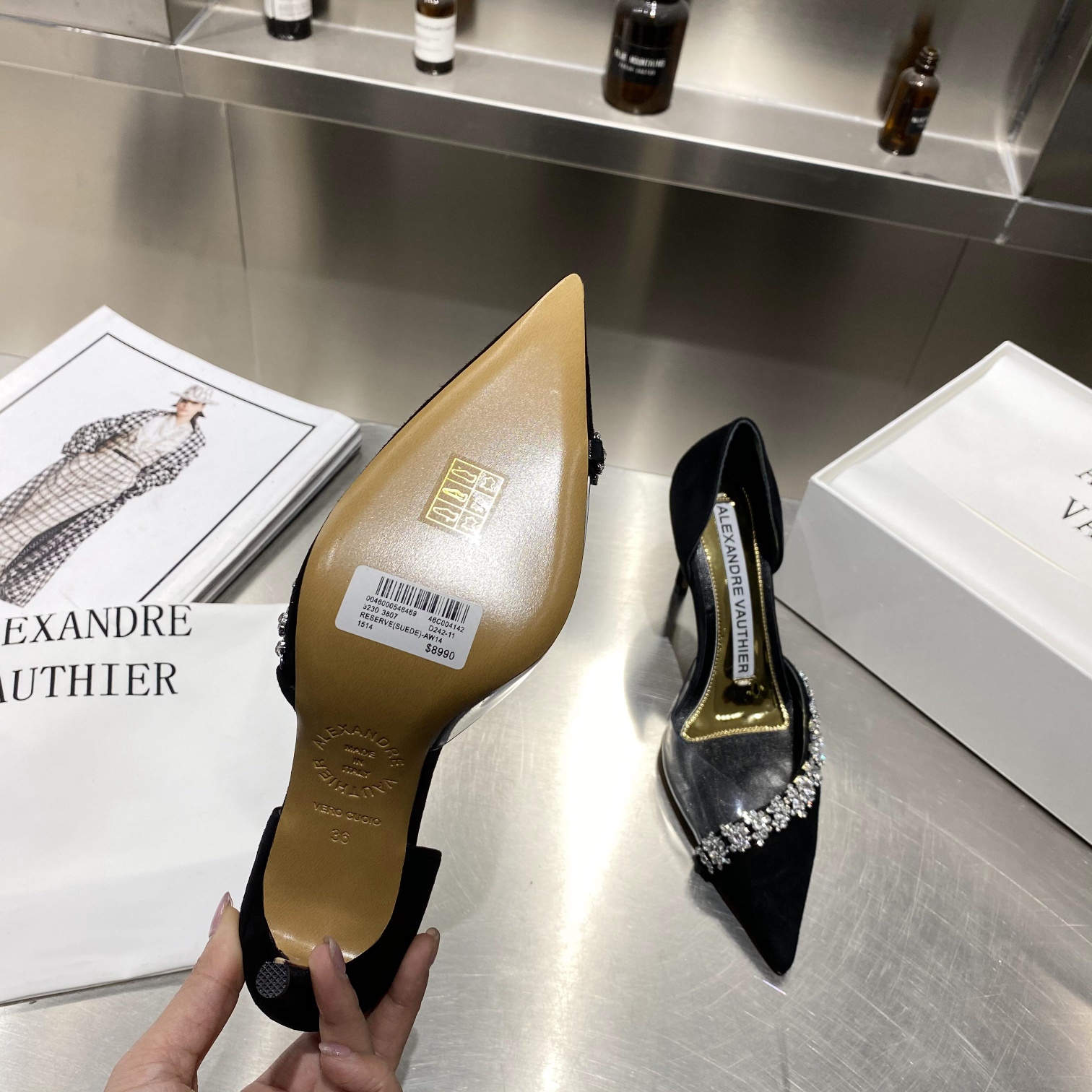 2021 Crystal Sole Water-Drive High Heels by Alexandre Vauthie - 图片 9
