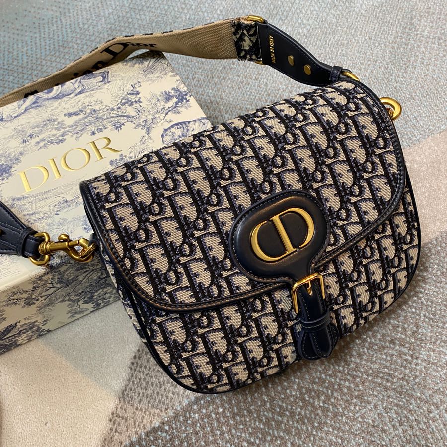 Chanel gst tote bag Dark Blue With Gold Hardware