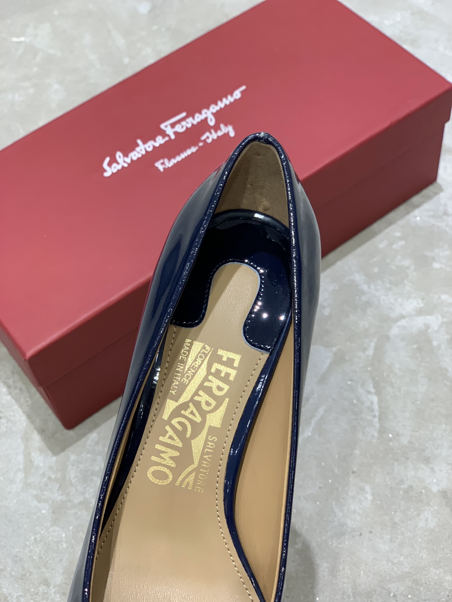 长期现货SFsalvatoreFerraga*o菲拉*慕️扁头圆头细跟高跟鞋原版1:1顶级定制️灵活百搭