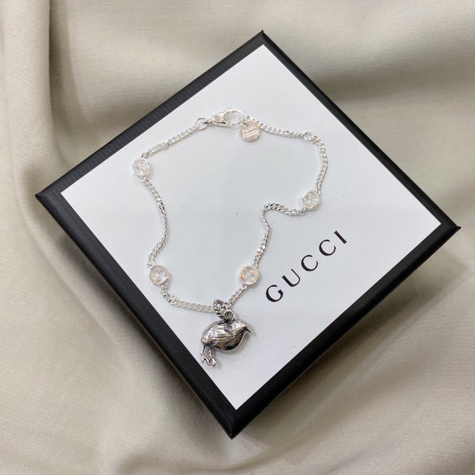 NO:553466,Gucci Gucci 925 sterling silver chick pendant bracelet size 17cm 18cm 19cm 20cm, Gucci bracelet, gucci, gucci, bracelet, pure silver19860909Gucci古驰925纯银小鸡吊坠手链 尺寸17cm 18cm 19cm 20cm,古驰手链,gucci,gucci,bracelet,pure silver,Jewelry