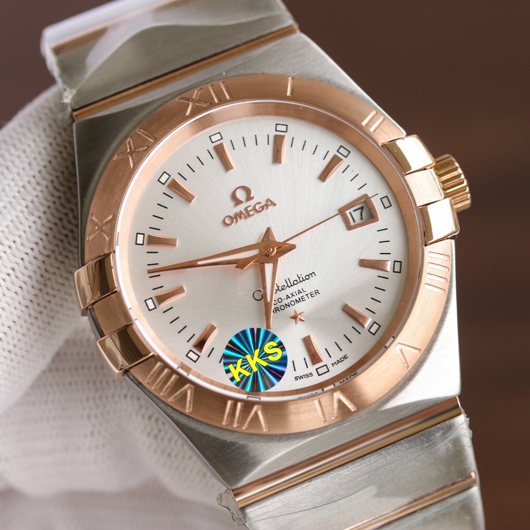 Omega KKS全新新品上市 三码合一 独家质量 独家包装 2021年全新升级版到货 修 质独家订制8500机芯特别设计