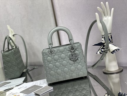 Dior Lady Handbags Crossbody & Shoulder Bags Frosted Sheepskin Casual