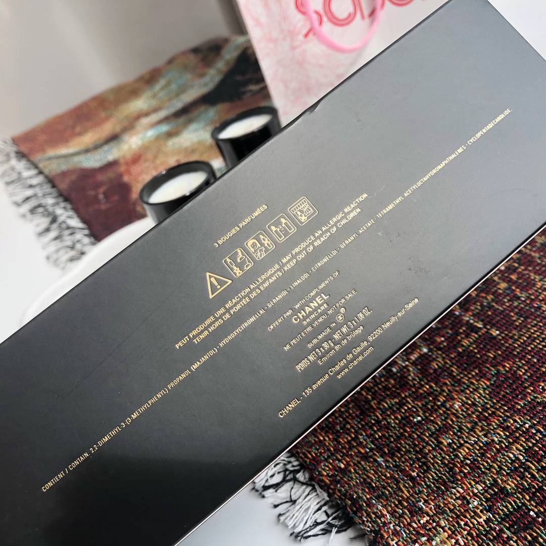 Chanel Scented Candle 3-Piece Gift Set, Luxury Home Fragrance Collection 10 i1609894498 6100 8