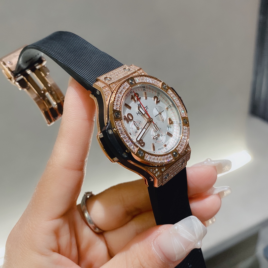 HUBLOT’s Big Bang Women’s Wristwatches Collaboration with Chen Mandarin: Elegant and Colorful Luxury - 图片 5