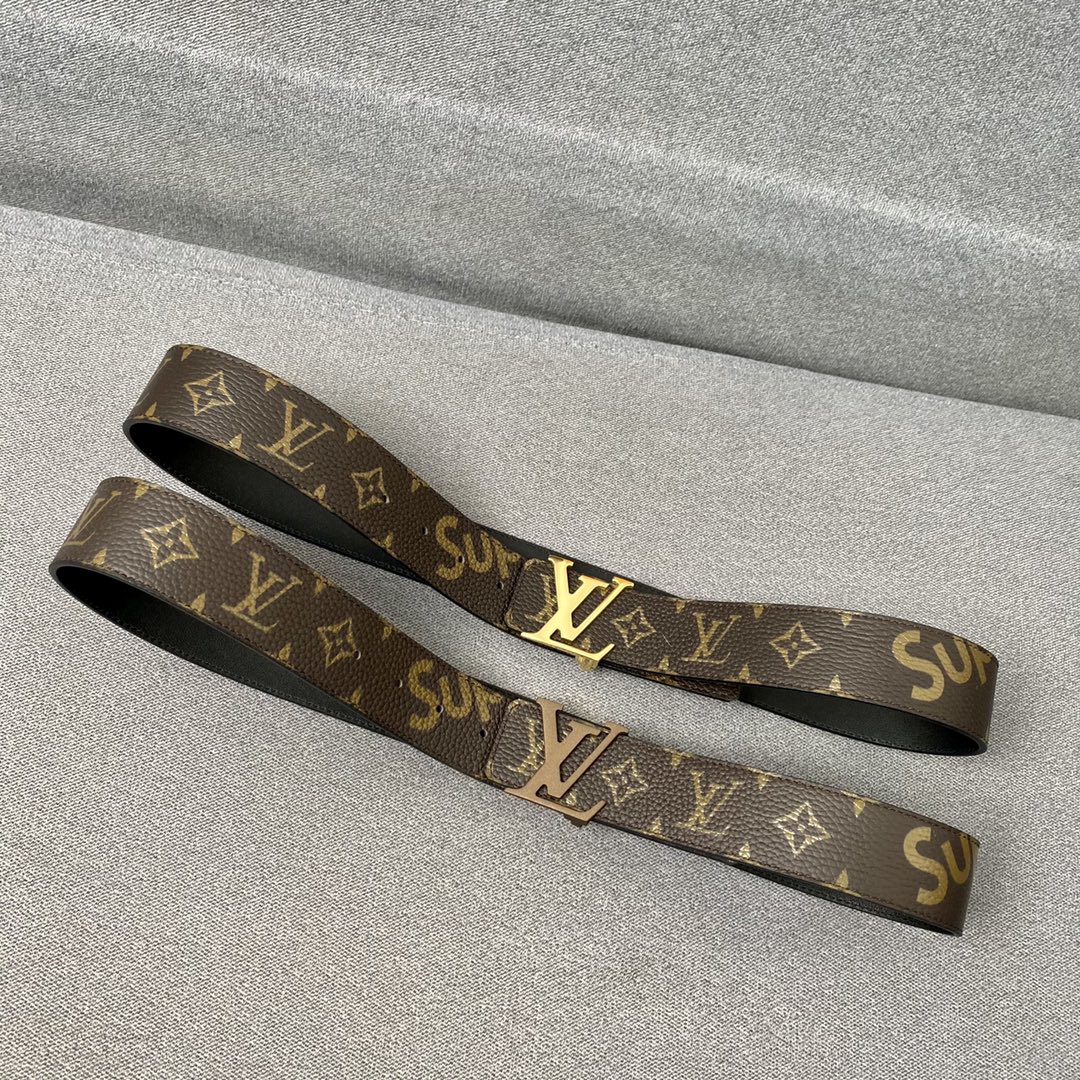 Louis Vuitton Flawless
 Belts Calfskin Cowhide