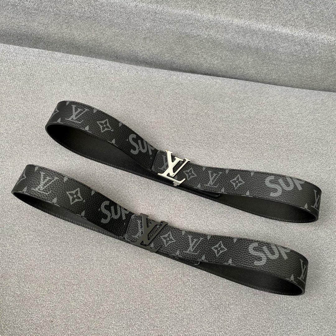 Louis Vuitton Belts Calfskin Cowhide