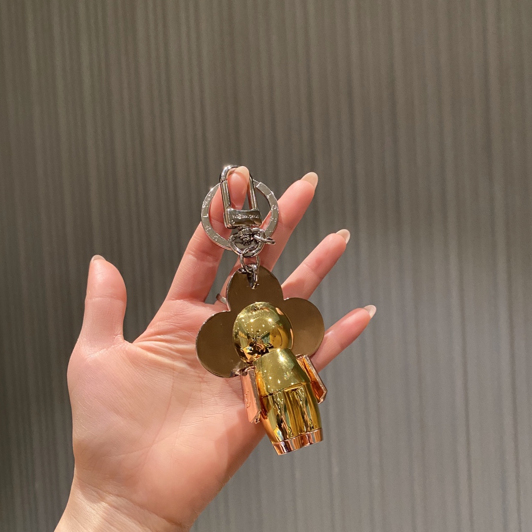 Vivienne doll keychain side profile
