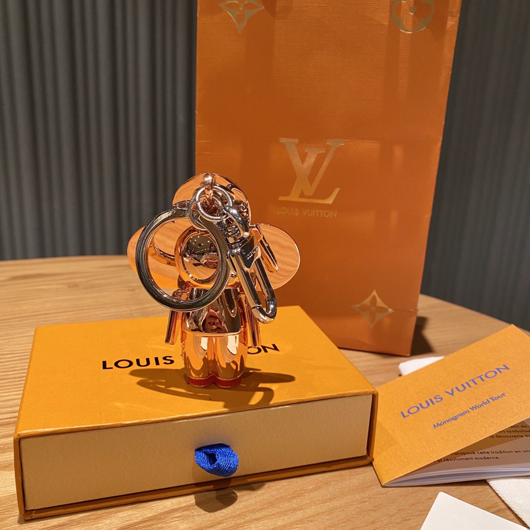 Vivienne doll keychain side profile