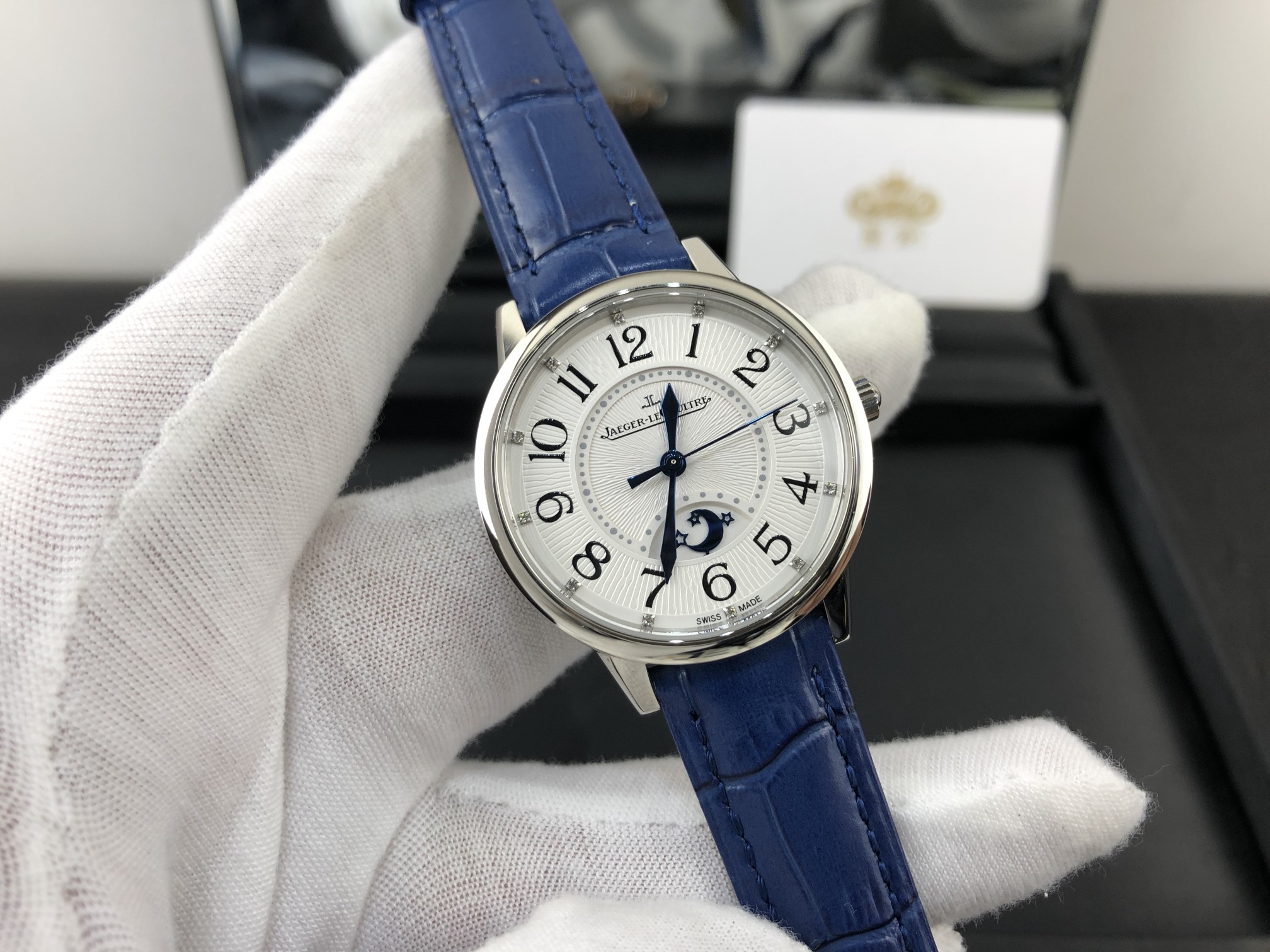 Cartier 皇家 积家约会系列月相女表