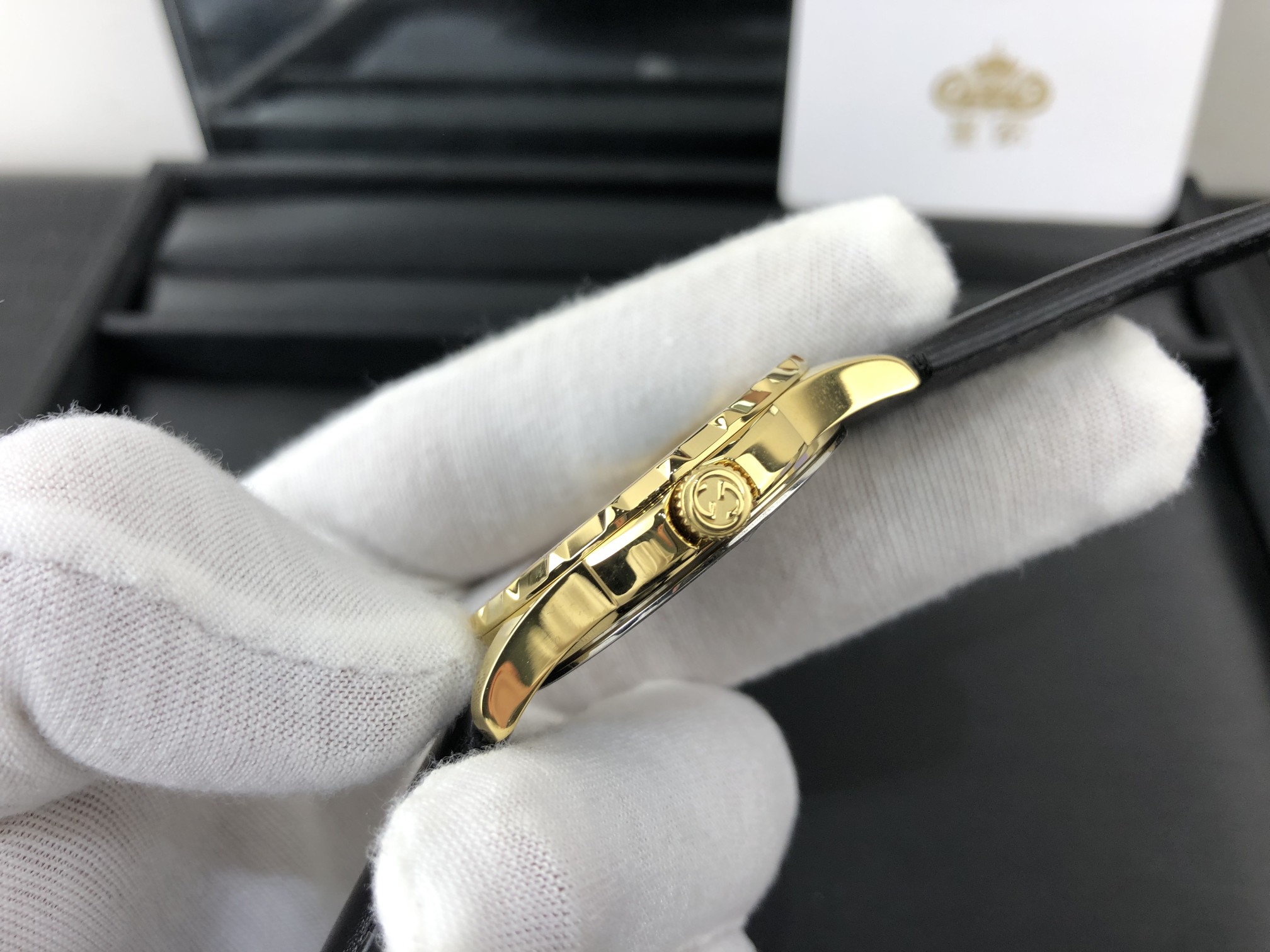 Gucci 皇家 古驰绿表盘女表