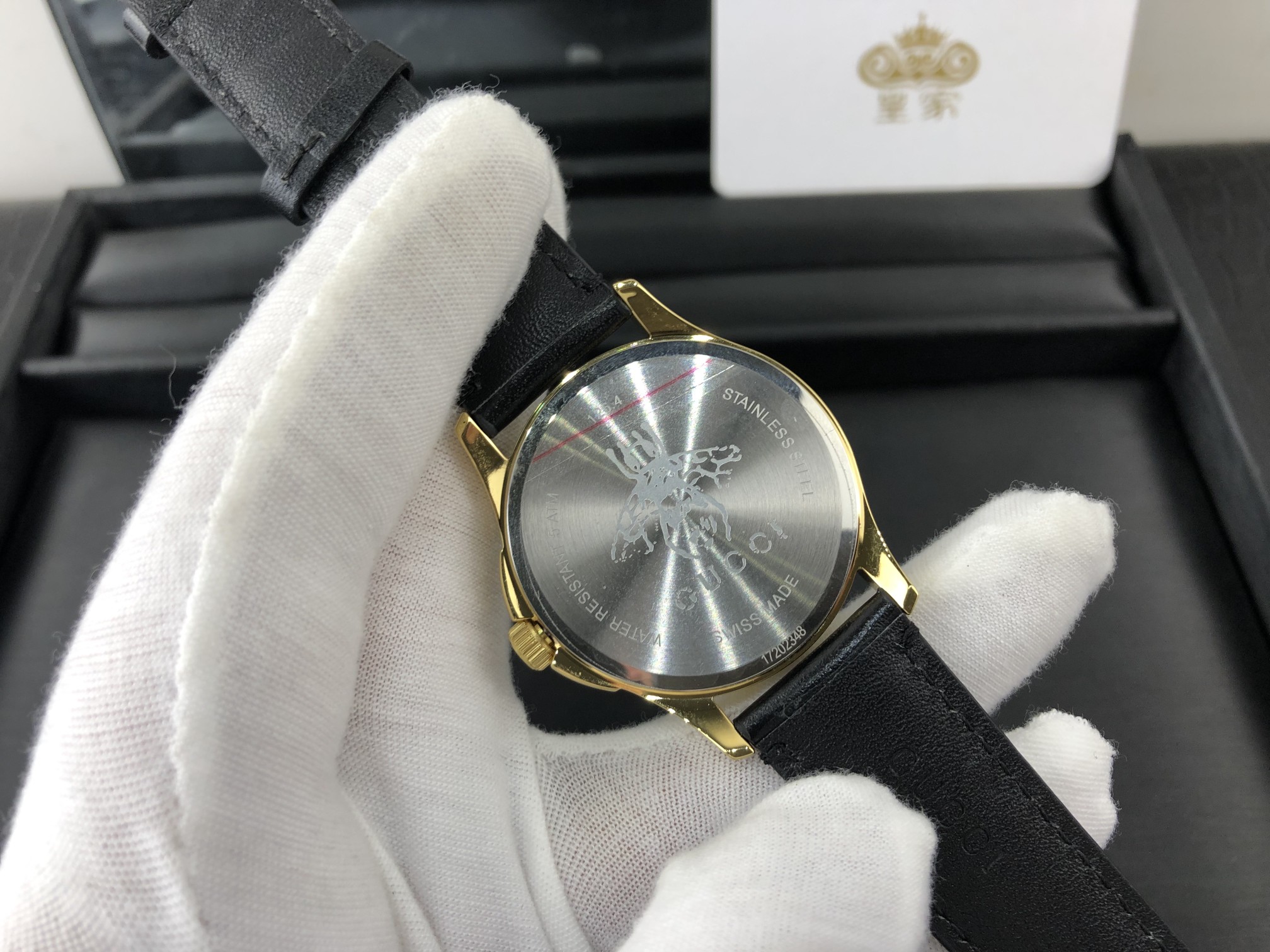 Gucci 皇家 古驰绿表盘女表