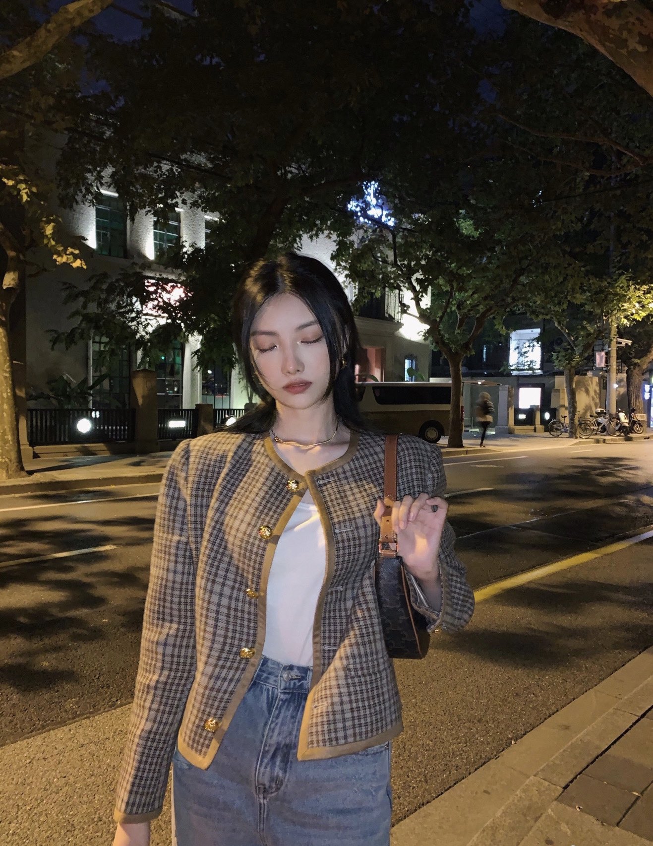 CELINE AVA 老花Ttiomphe腋下包 193952