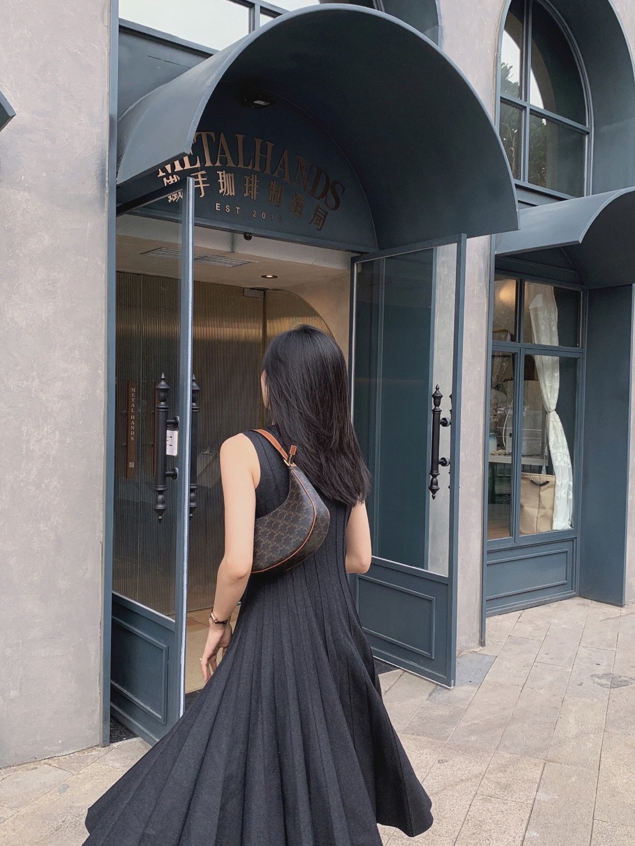 CELINE AVA 老花Ttiomphe腋下包 193952