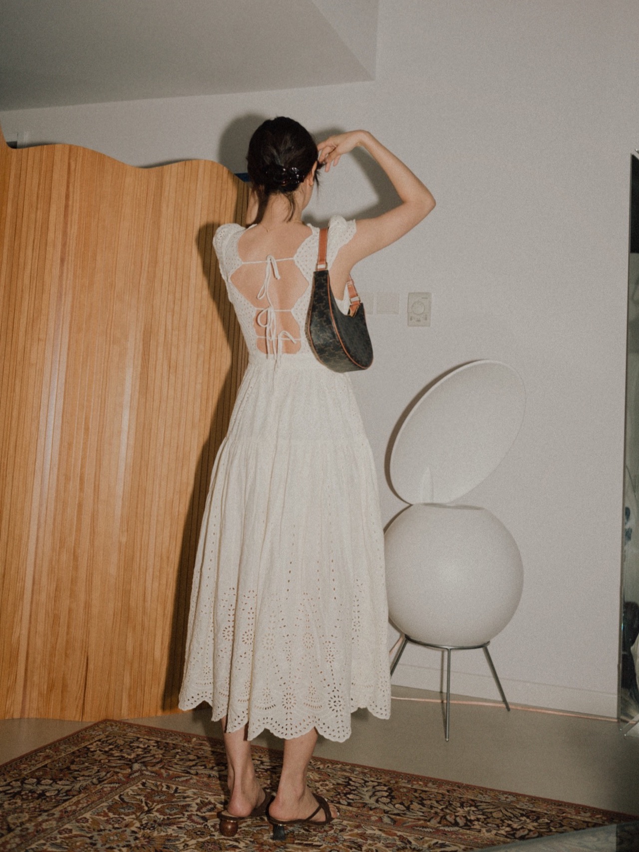 CELINE AVA 老花Ttiomphe腋下包 193952