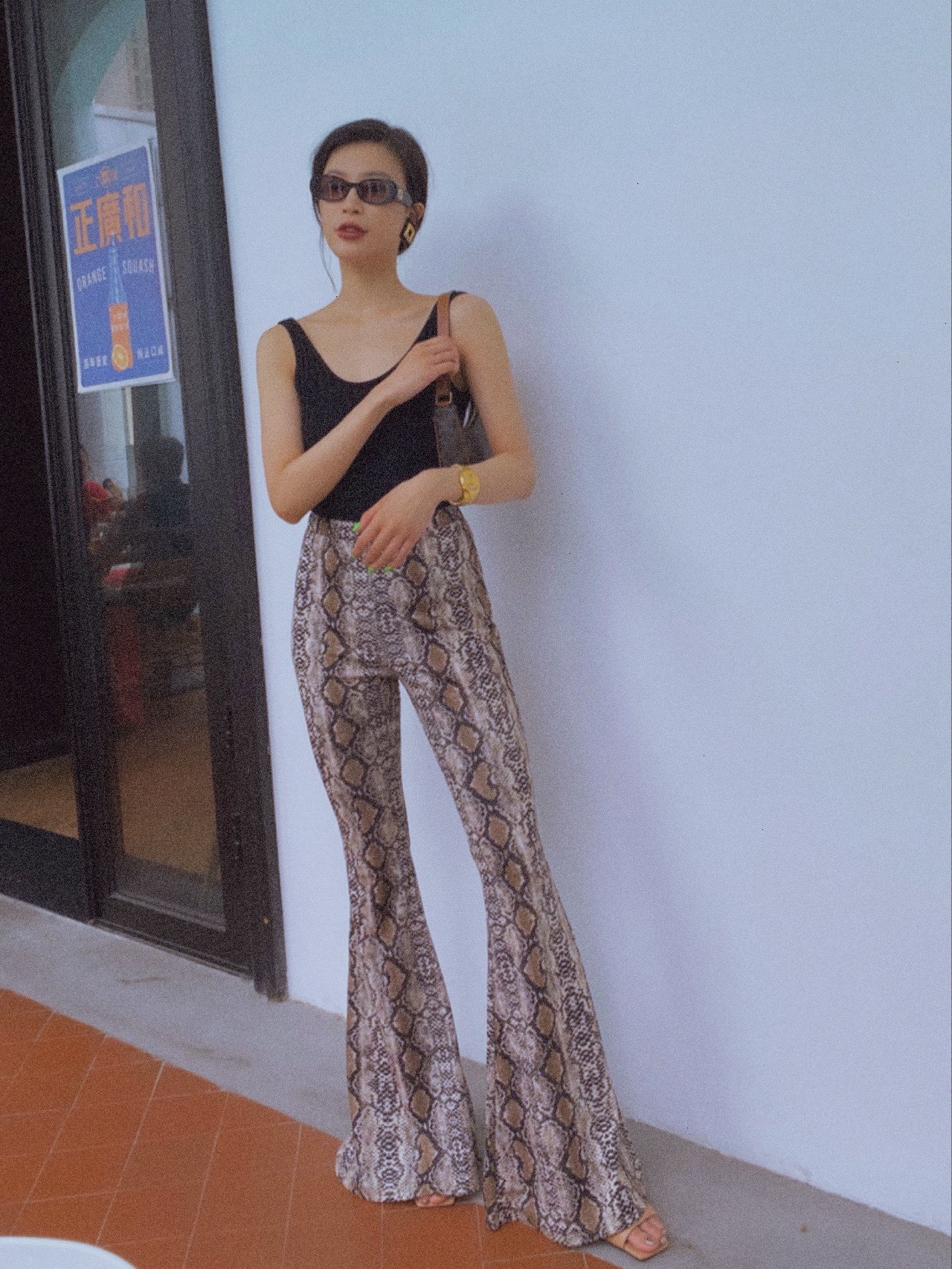 CELINE AVA 老花Ttiomphe腋下包 193952