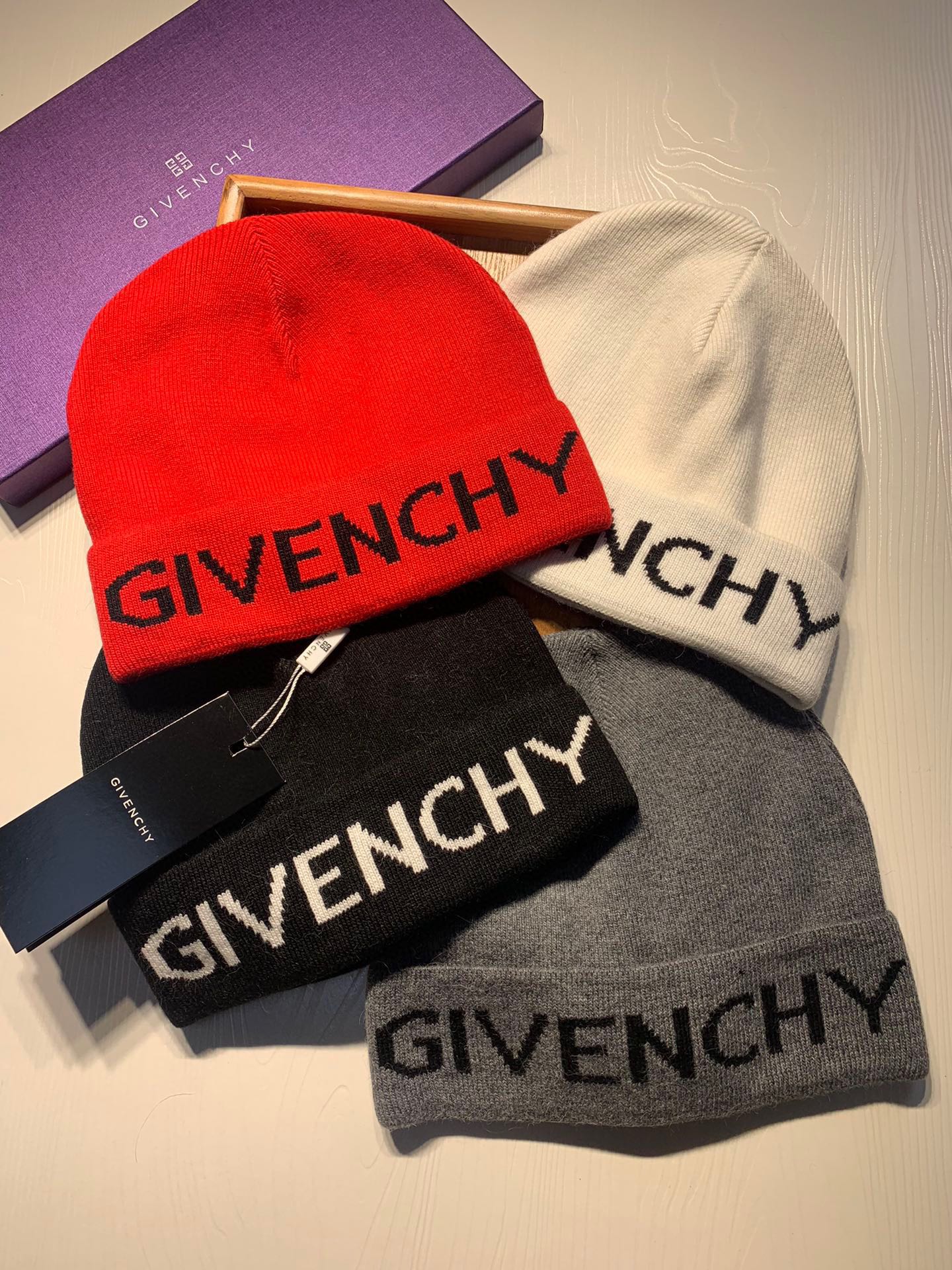 🌹。纪梵希。【羊毛单帽】客供小羊毛！珍贵典藏的灵魂帽子！客供色纱.每个颜色都非常好看！经典！手感软腻.7