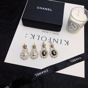 Chanel Replica
 Jewelry Earring Yellow 925 Silver Brass