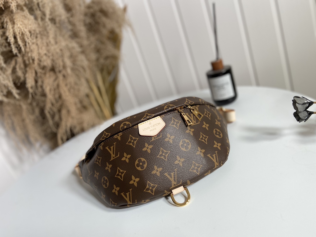 Louis Vuitton Belt Bags & Fanny Packs Monogram Canvas Fashion Casual M43644