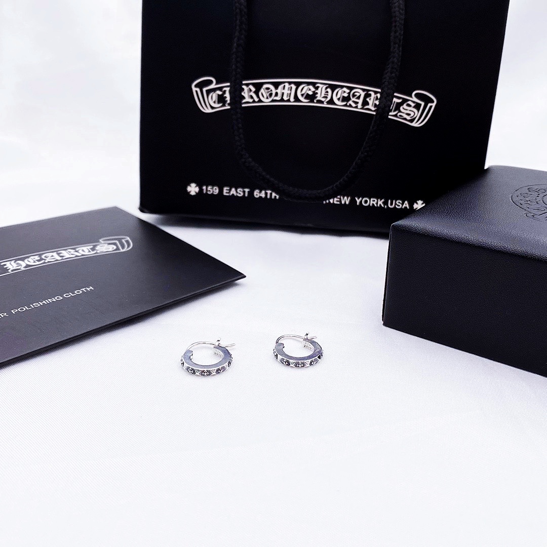 Chrome Hearts Sale
 Jewelry Earring 925 Silver Fashion