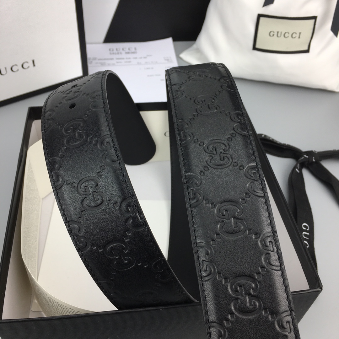 配全套包装礼盒GUCCI经典全皮压花
