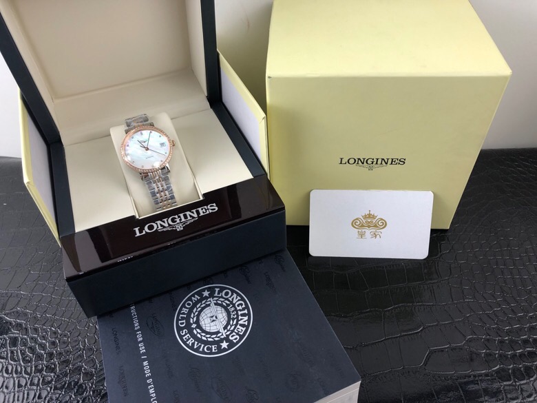Longines 皇家 浪琴博雅系列镶钻女表