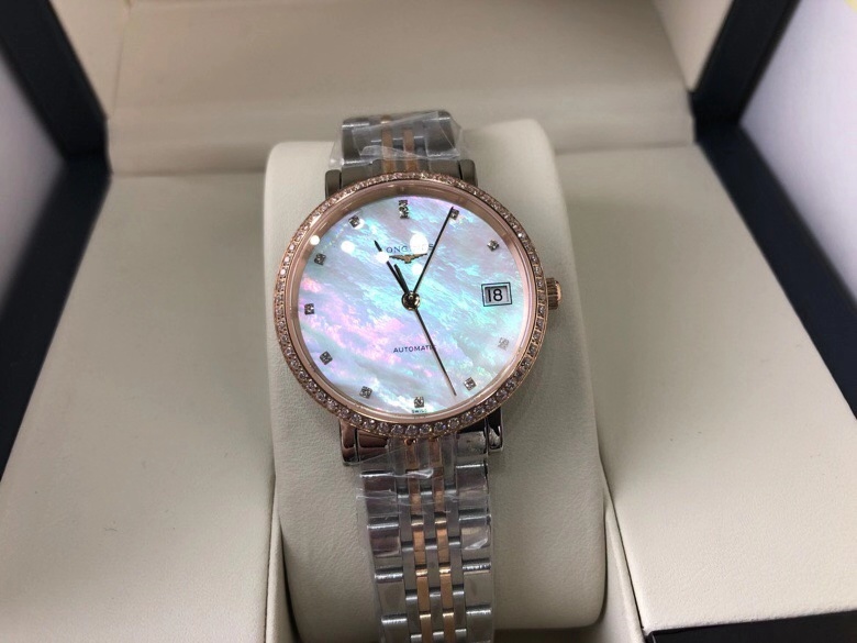 Longines 皇家 浪琴博雅系列镶钻女表