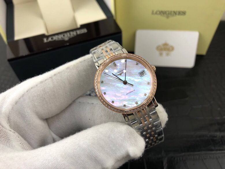 Longines 皇家 浪琴博雅系列镶钻女表