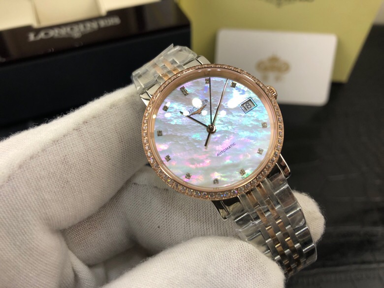 Longines 皇家 浪琴博雅系列镶钻女表