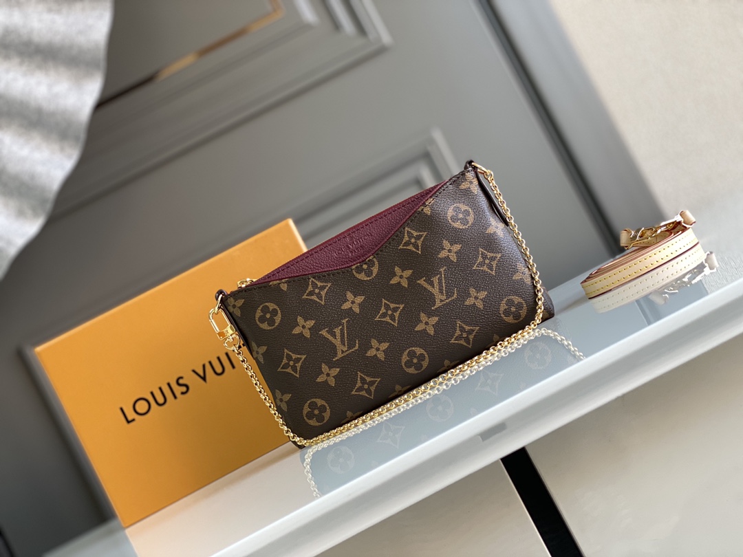 Louis Vuitton Bags Handbags Gold Monogram Canvas M41637