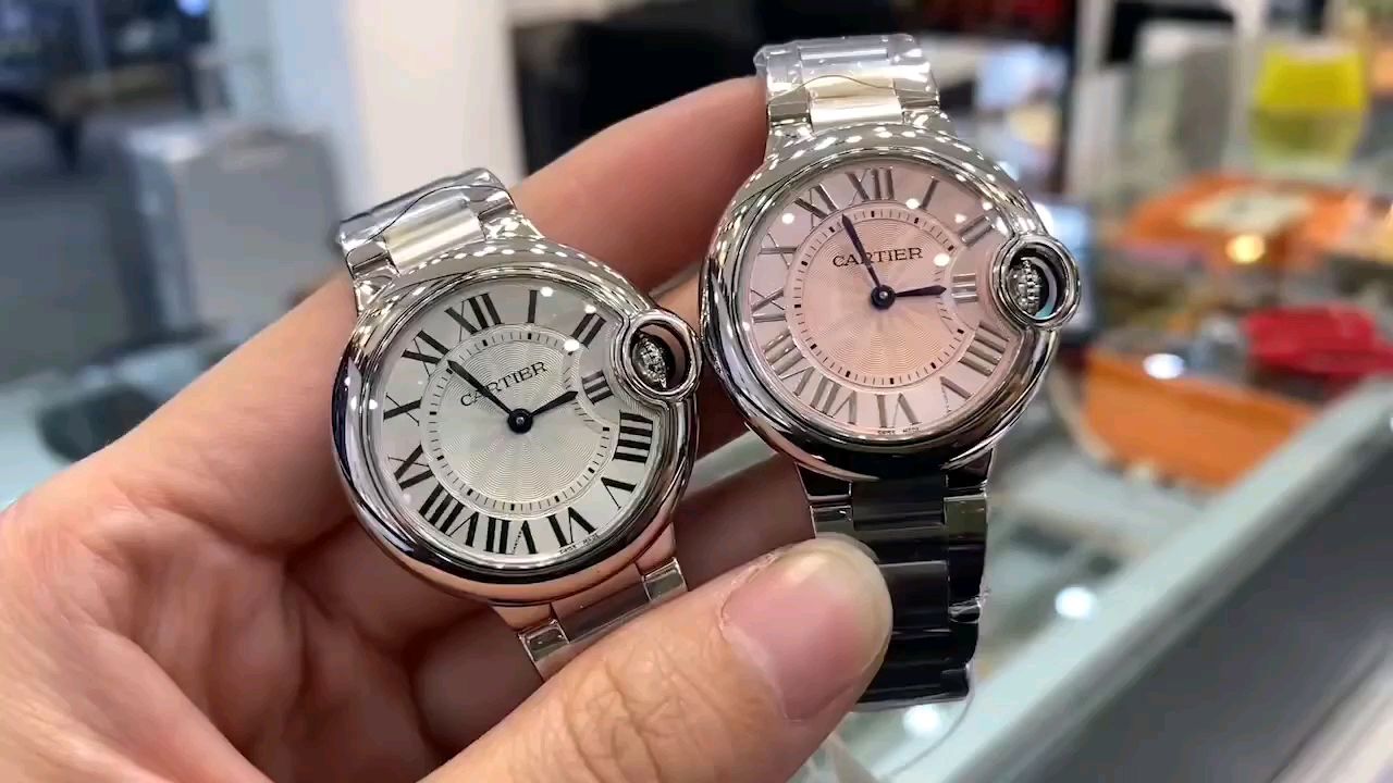 Cartier 蓝气球最低调奢华的女表，33尺寸