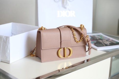 Dior Crossbody & Shoulder Bags Pink White Chains