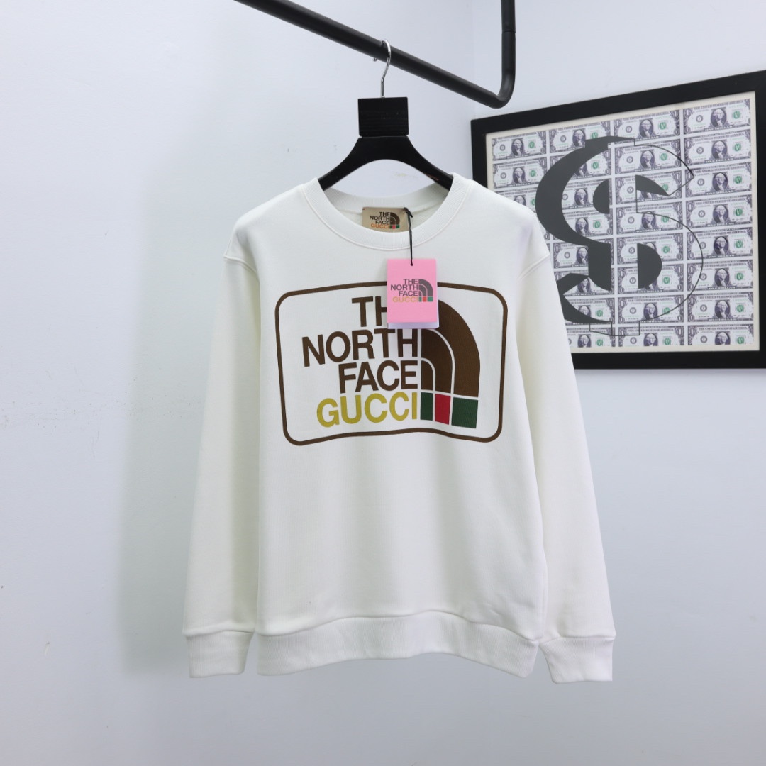 GUCCIとTHE NORTH FACEのコラボ スウェット 高品質