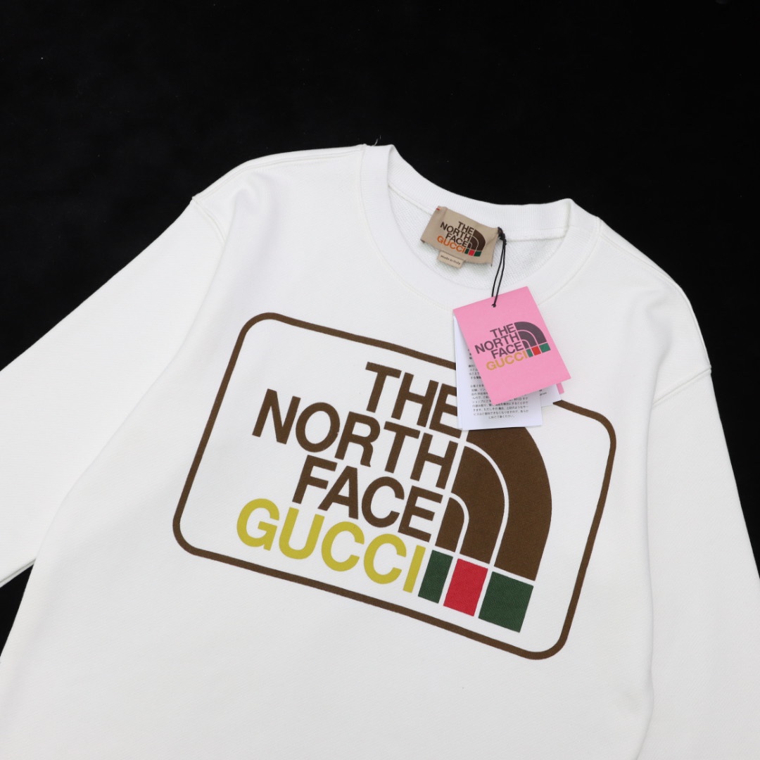GUCCIとTHE NORTH FACEのコラボ スウェット 高品質