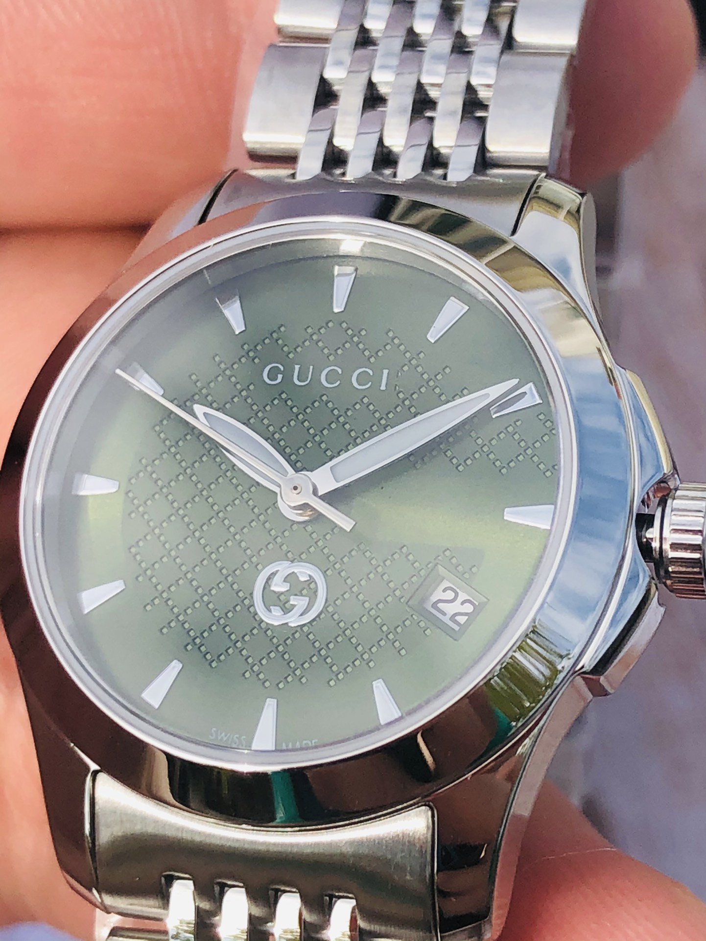 NO:388501,Batch: Original box: 30 Gucci nine-bead quartz women's watch, sapphire glass, original Swiss movement, 316L stainless steel, full packaging!  Welcome to place an order!  , gucci19860909批: 原盒:30 古驰九珠带石英女表,蓝宝石玻璃,原装瑞士机芯,316L精钢,全套包装！欢迎下单！,,gucci,Watch