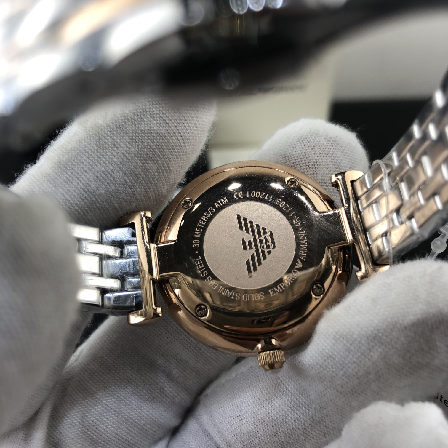 Armani 皇家 阿玛尼全表盘镶钻女表