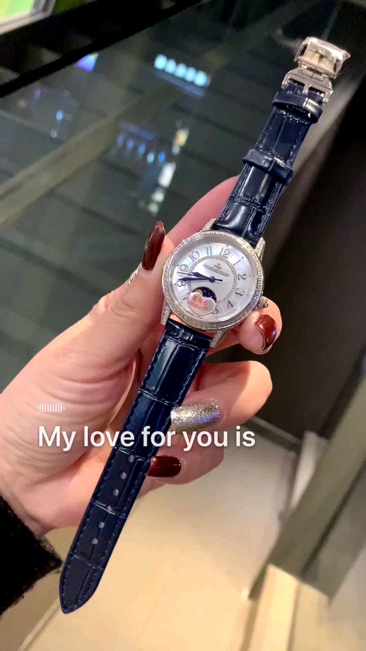 Cartier 积家约会系列月相镶钻女表