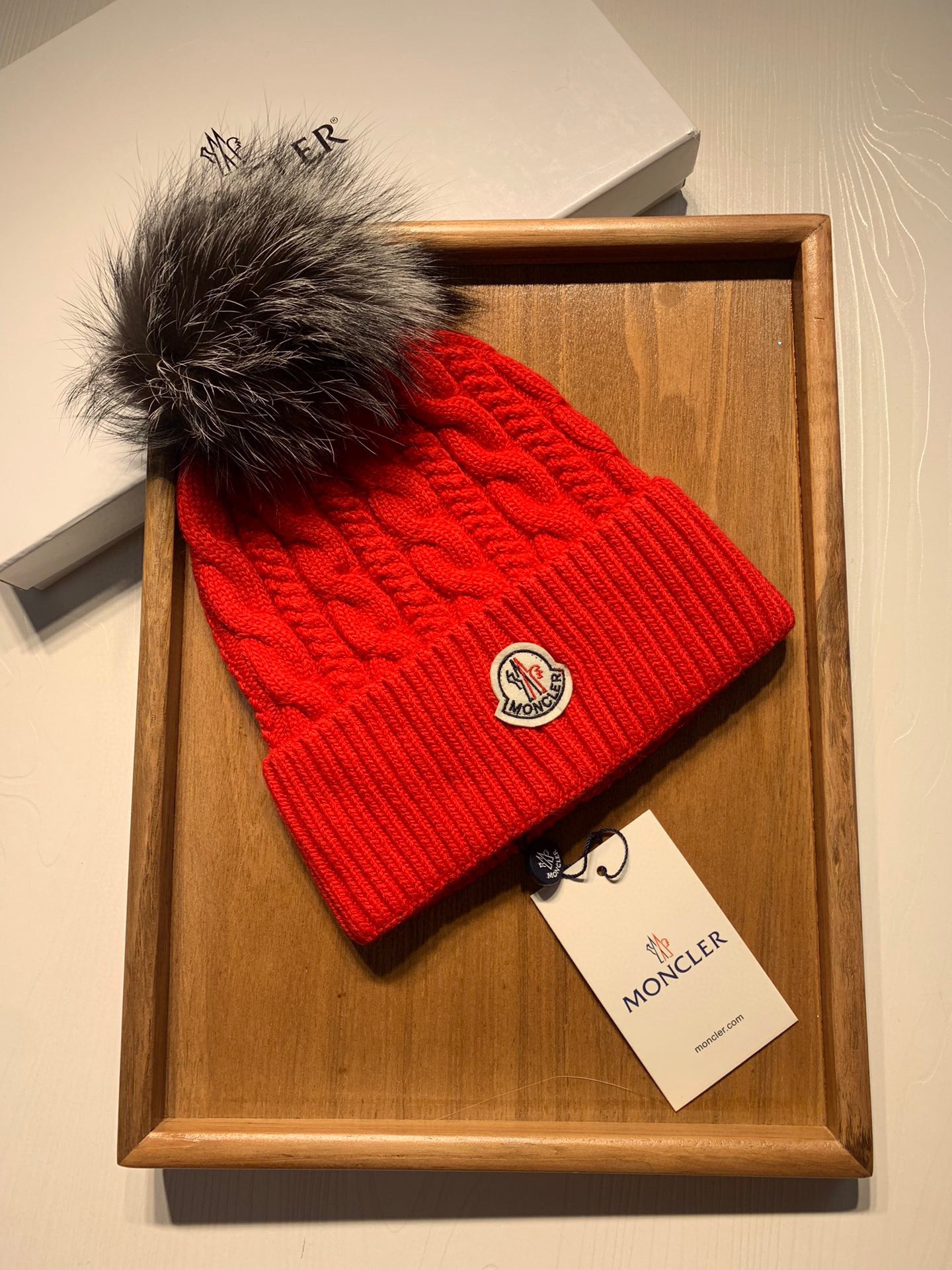 🌹。蒙口。【羊毛单帽-带狐狸毛球】客供小羊毛！珍贵典藏的灵魂帽子！客供色纱.每个颜色都非常好看！经典！手