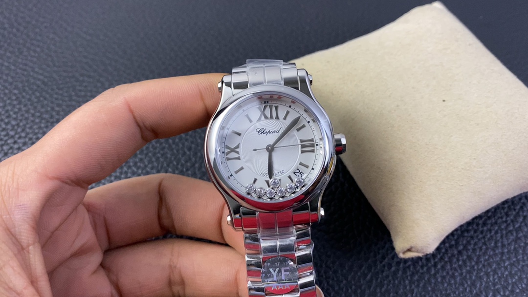 [Chopard Watches]YF Chopin Happy Diamond Series Steel Belt