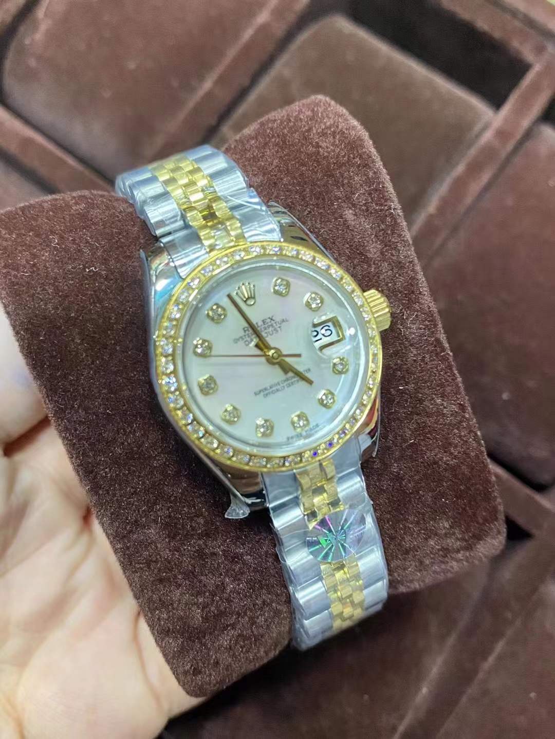 Rolex 劳力士日志系列女表，各种表盘挑选