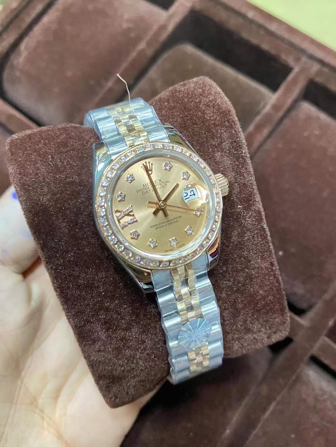 Rolex 劳力士日志系列女表，各种表盘挑选