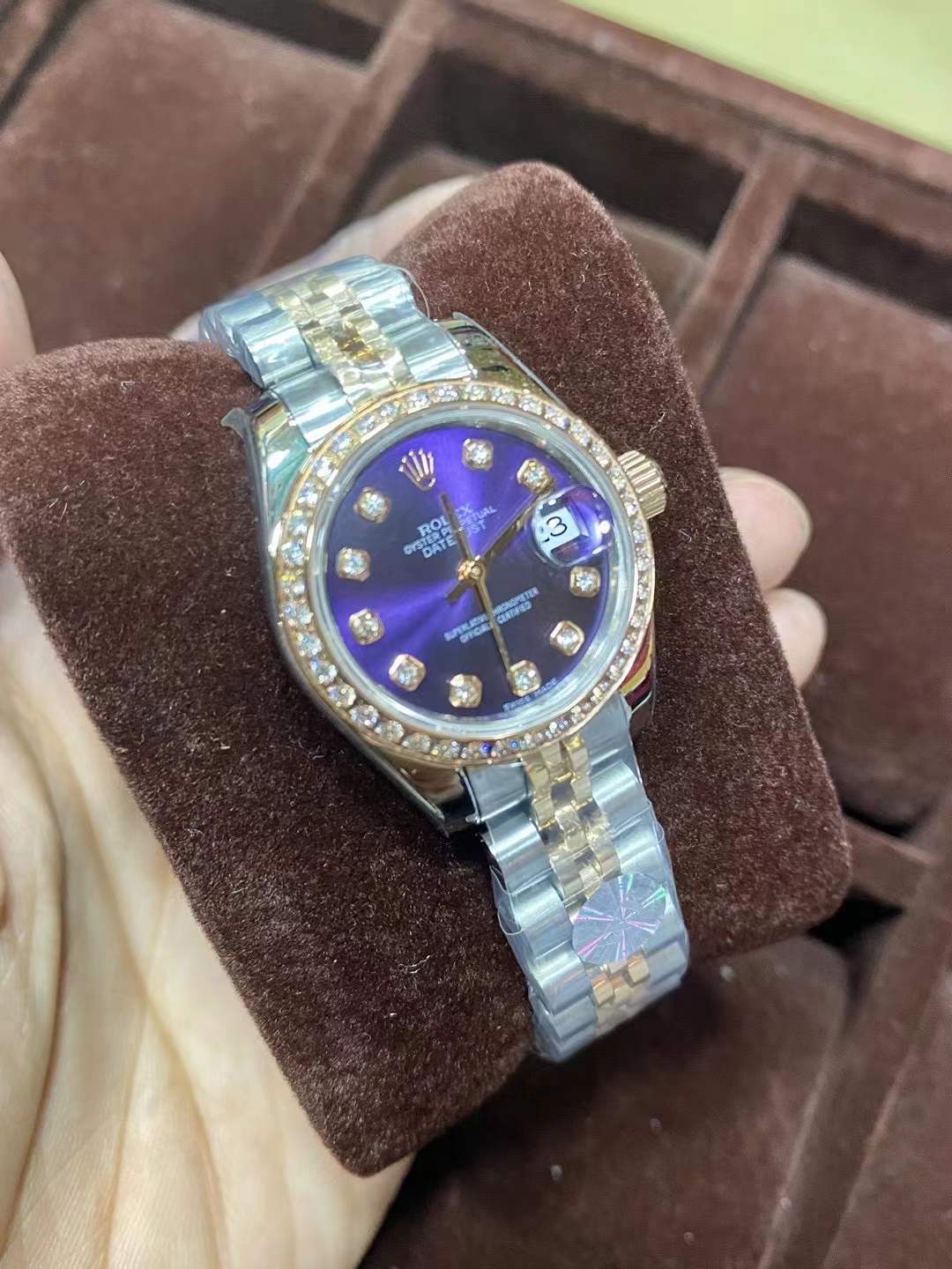 Rolex 劳力士日志系列女表，各种表盘挑选