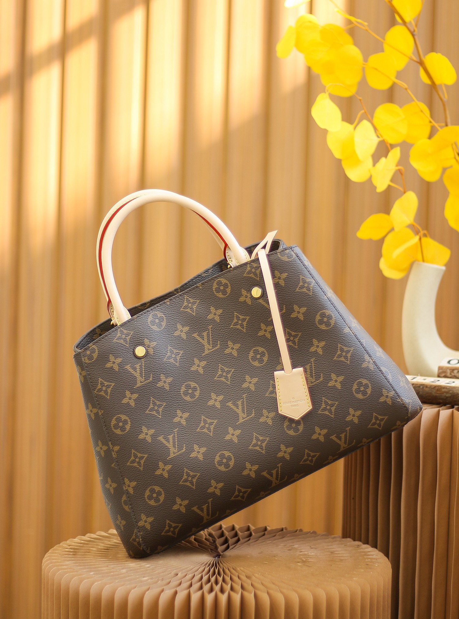 M41056法国原厂皮/全钢五金️尺寸33*23*15cm️以标志性的老花系列打造的经典之王美包系列已经