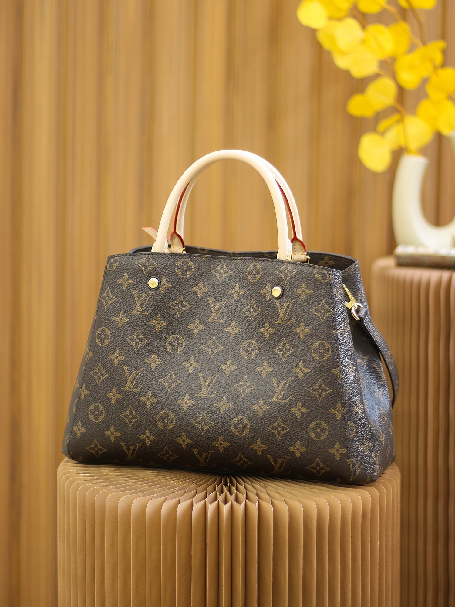 M41056法国原厂皮/全钢五金️尺寸33*23*15cm️以标志性的老花系列打造的经典之王美包系列已经