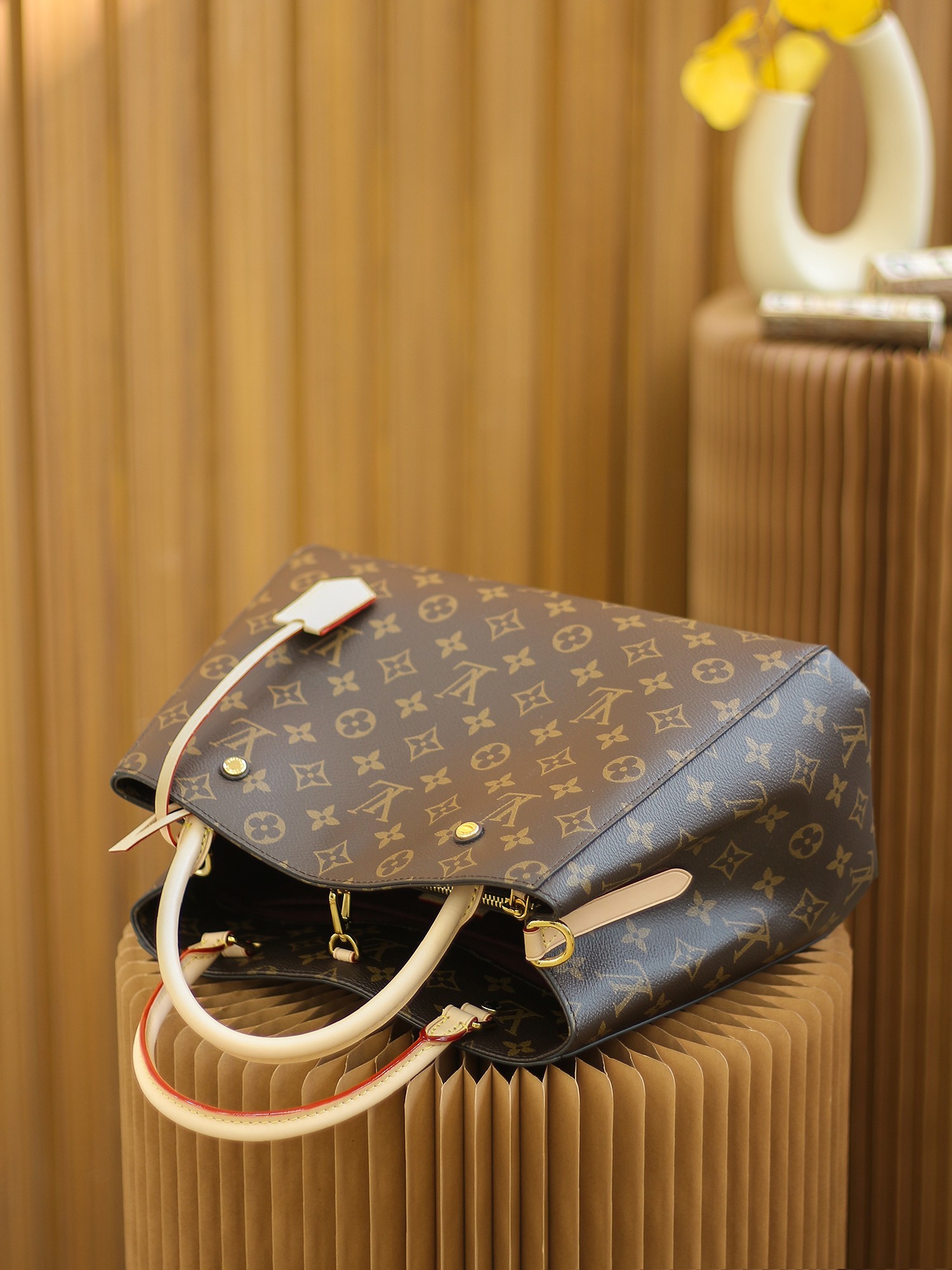 M41056法国原厂皮/全钢五金️尺寸33*23*15cm️以标志性的老花系列打造的经典之王美包系列已经