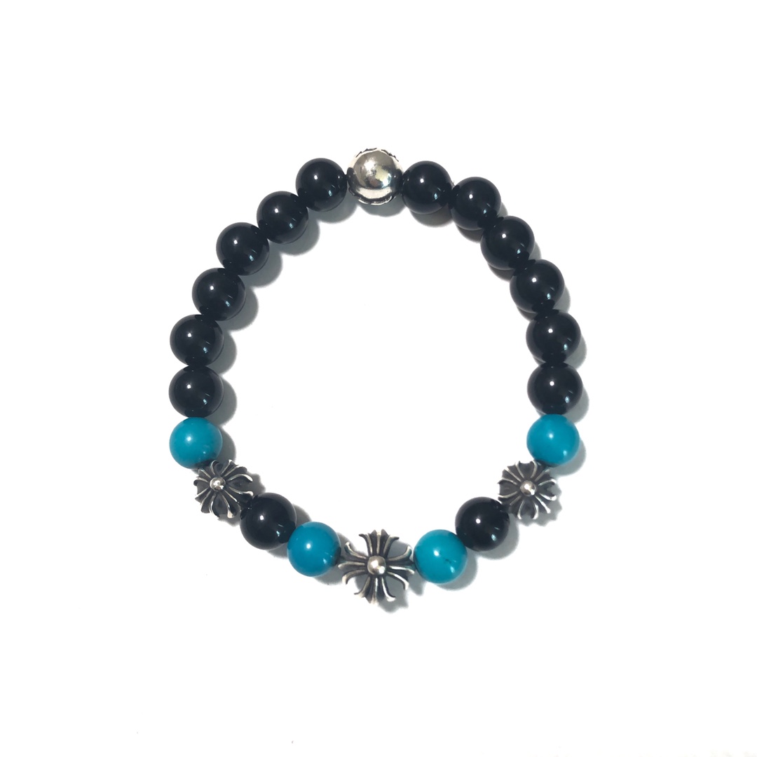 Falso de lujo
 Chrome Hearts Venta
 Joyas Pulsera Negro Universal para hombres y mujeres Casual