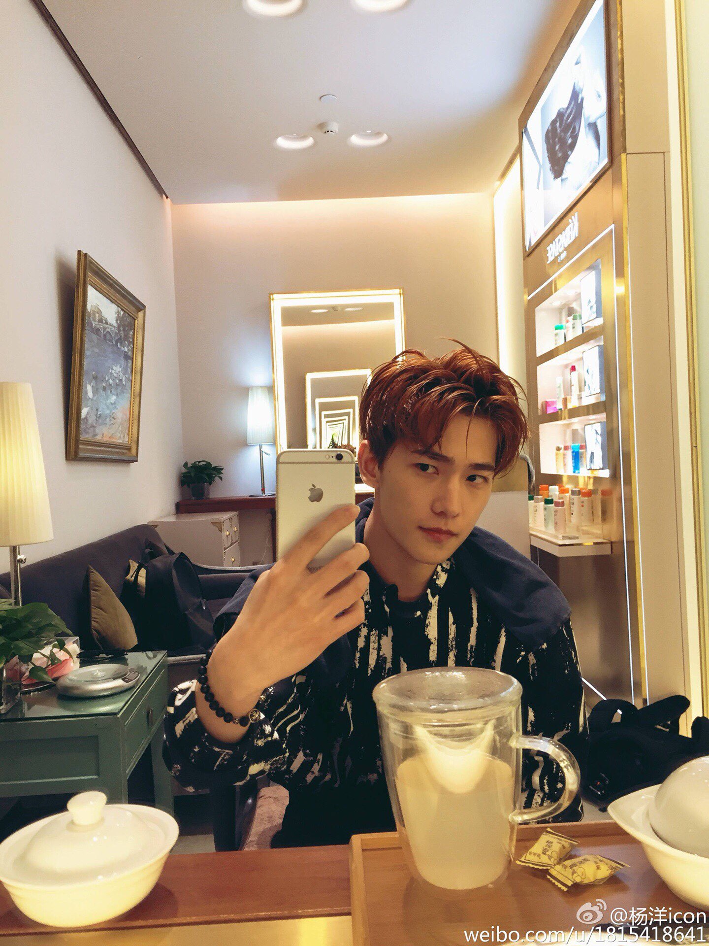 Chrome Hearts 𝐂𝐡𝐫𝐨𝐦𝐞 𝐡𝐞𝐚𝐫𝐭𝐬 克罗心 黑曜石银珠手链