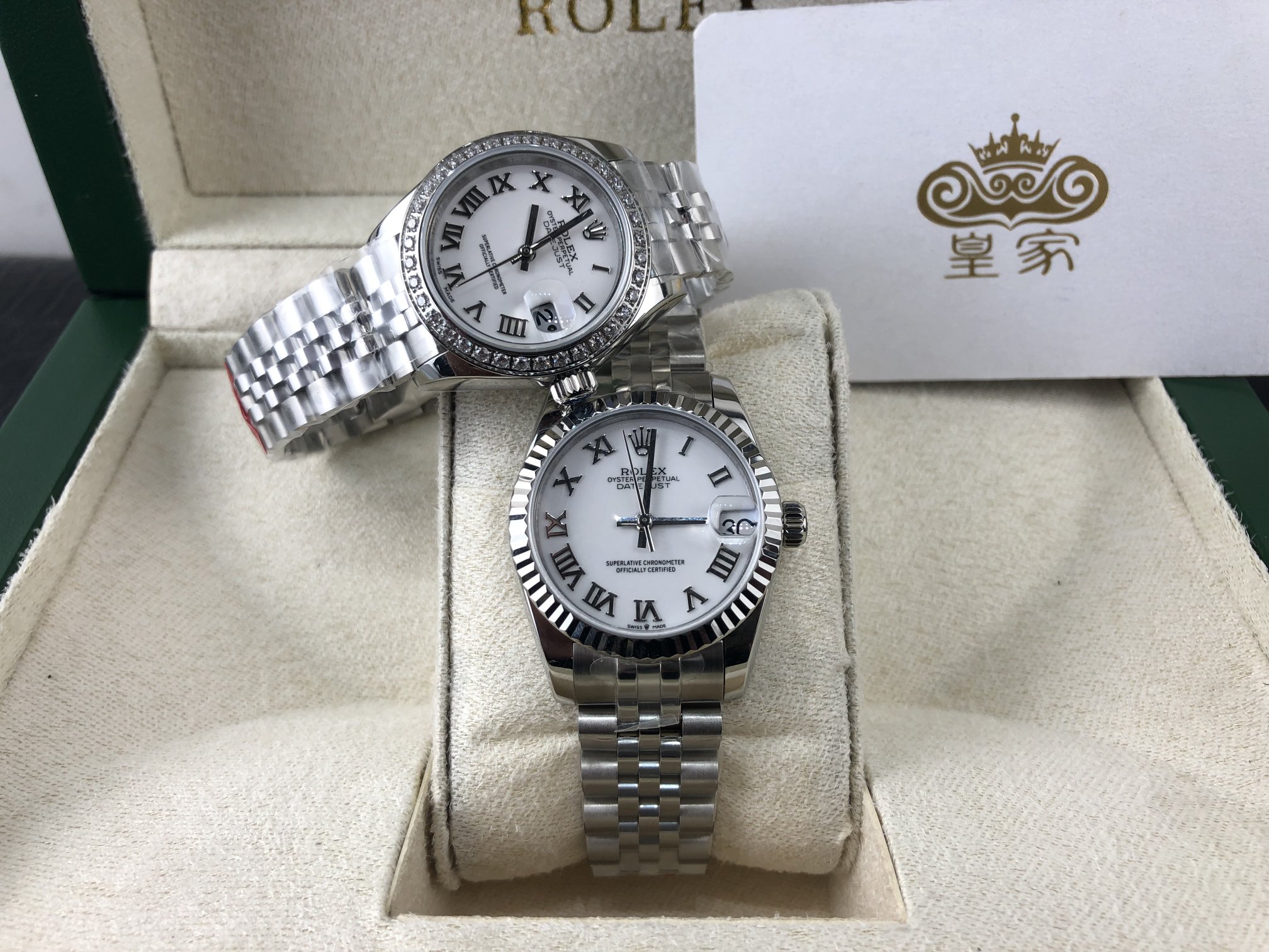 Rolex 皇家 劳力士日志系列白色表盘女表