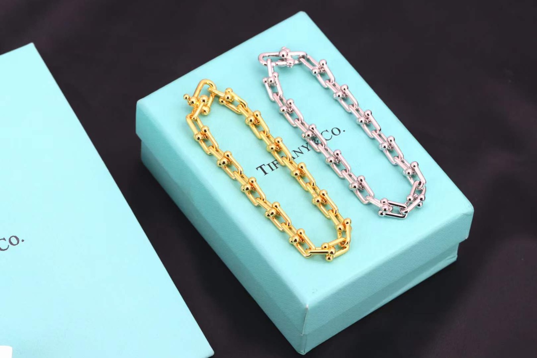 Tiffany & Co. 蒂芙尼tiffany&Co. 银色U型扣 手链