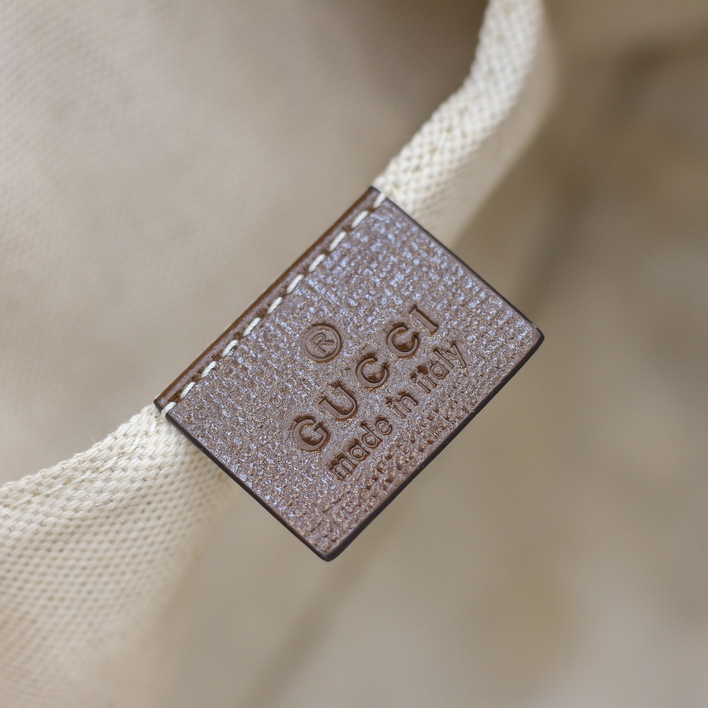 GUCCI 1955马衔扣系列Mini贝壳包 640716棕色